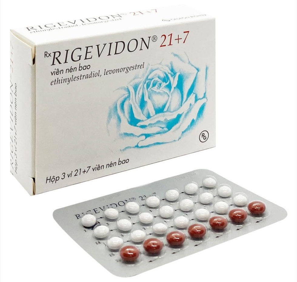 Thuốc ngừa thai Rigevidon 21+7