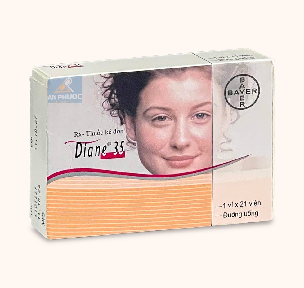 Thuốc Ngừa Thai Tháng Dian® 35 |【Hộp 21 viên】