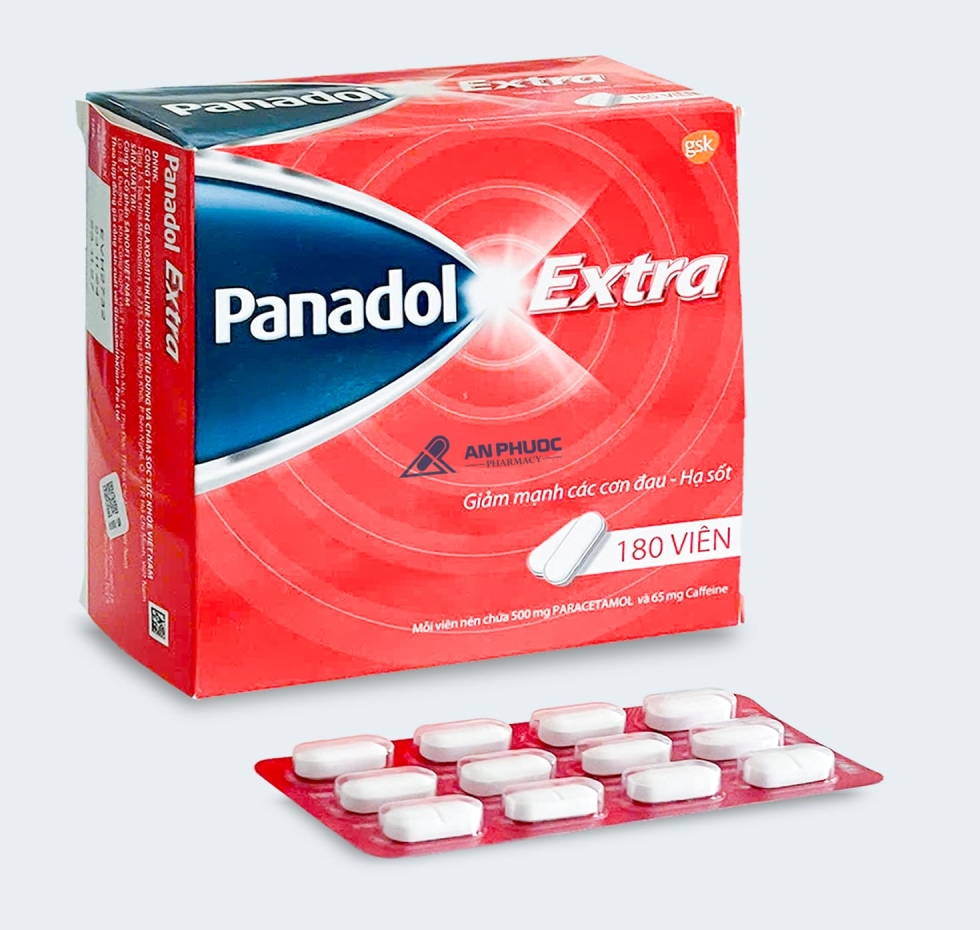 Thuốc Panadol Extra® |【Hộp 180 viên】