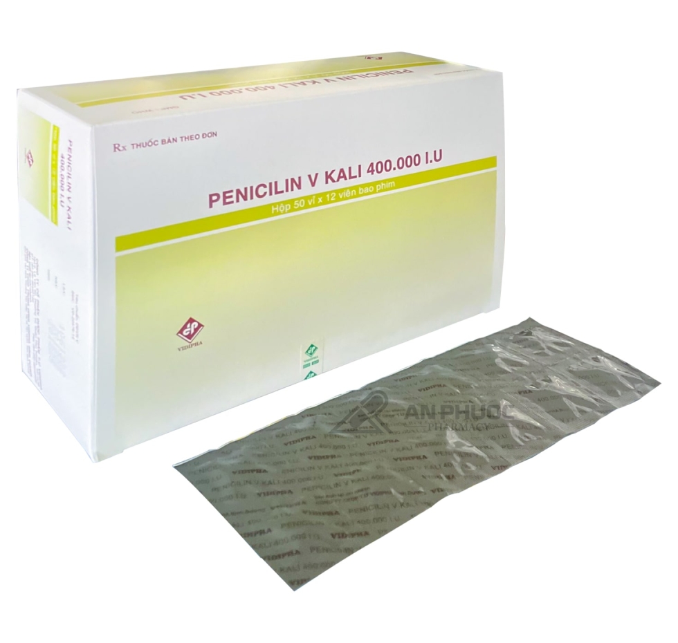 Thuốc Penicillin V Kali™ 400.000 I.U | VIDIPHA
