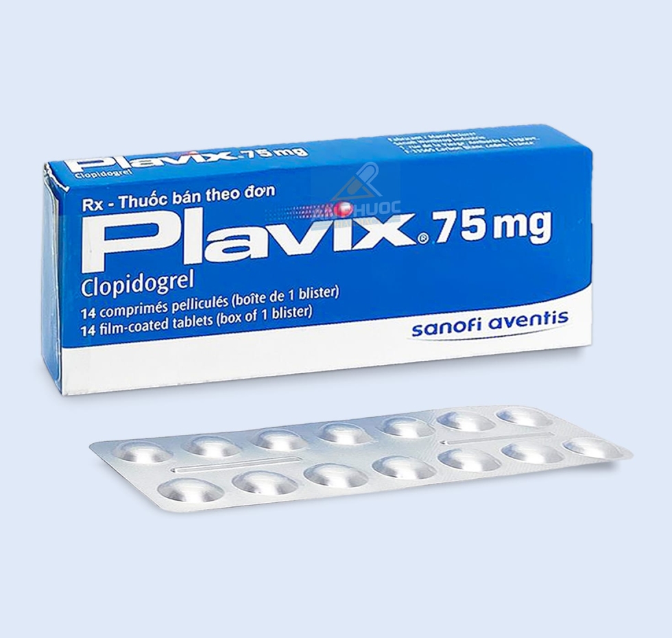 Thuốc Plavix® 75mg | Clopidogrel |【Hộp 14 viên】