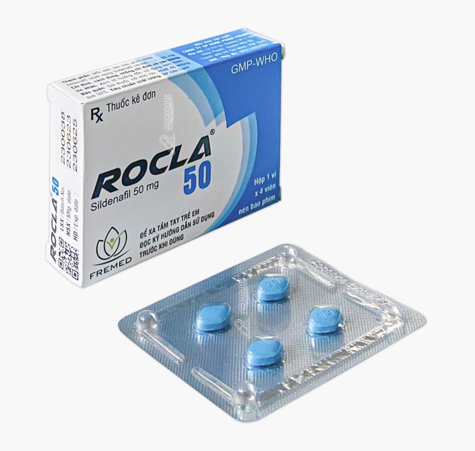Thuốc Rocla® 50mg | Sildenafil