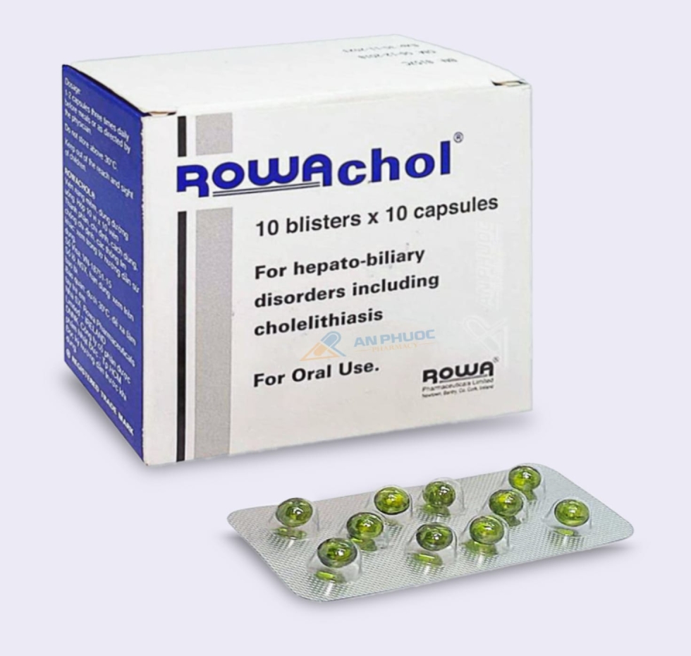 Thuốc Rowachol® |【Hộp 100 viên】
