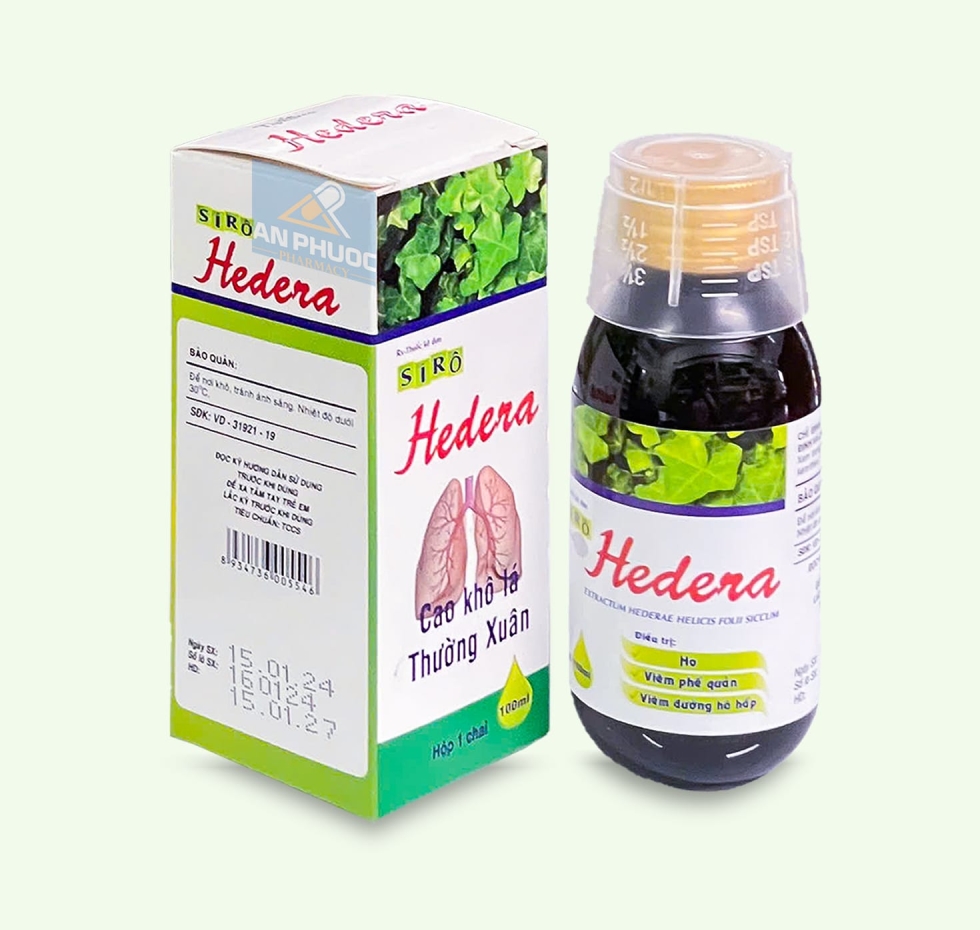 Thuốc Siro Ho Hedera® |【Hộp 1 chai x 100 ml】