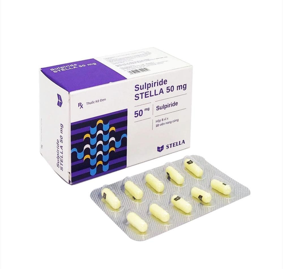 Thuốc Sulpiride Stella 50mg 