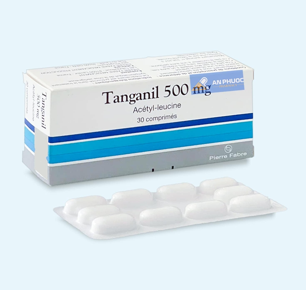 Thuốc Tanganil® 500mg | Acétyl-leucine |【Hộp 30 viên】 
