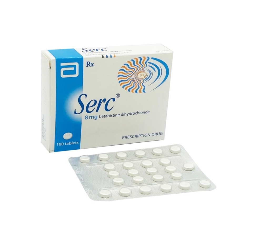 Thuốc Trị Chóng Mặt Serc 8mg 