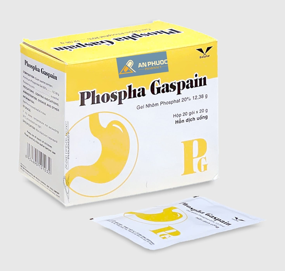 Thuốc Trị Đau Dạ Dày Phospha Gaspain® |【Hộp 20 gói】