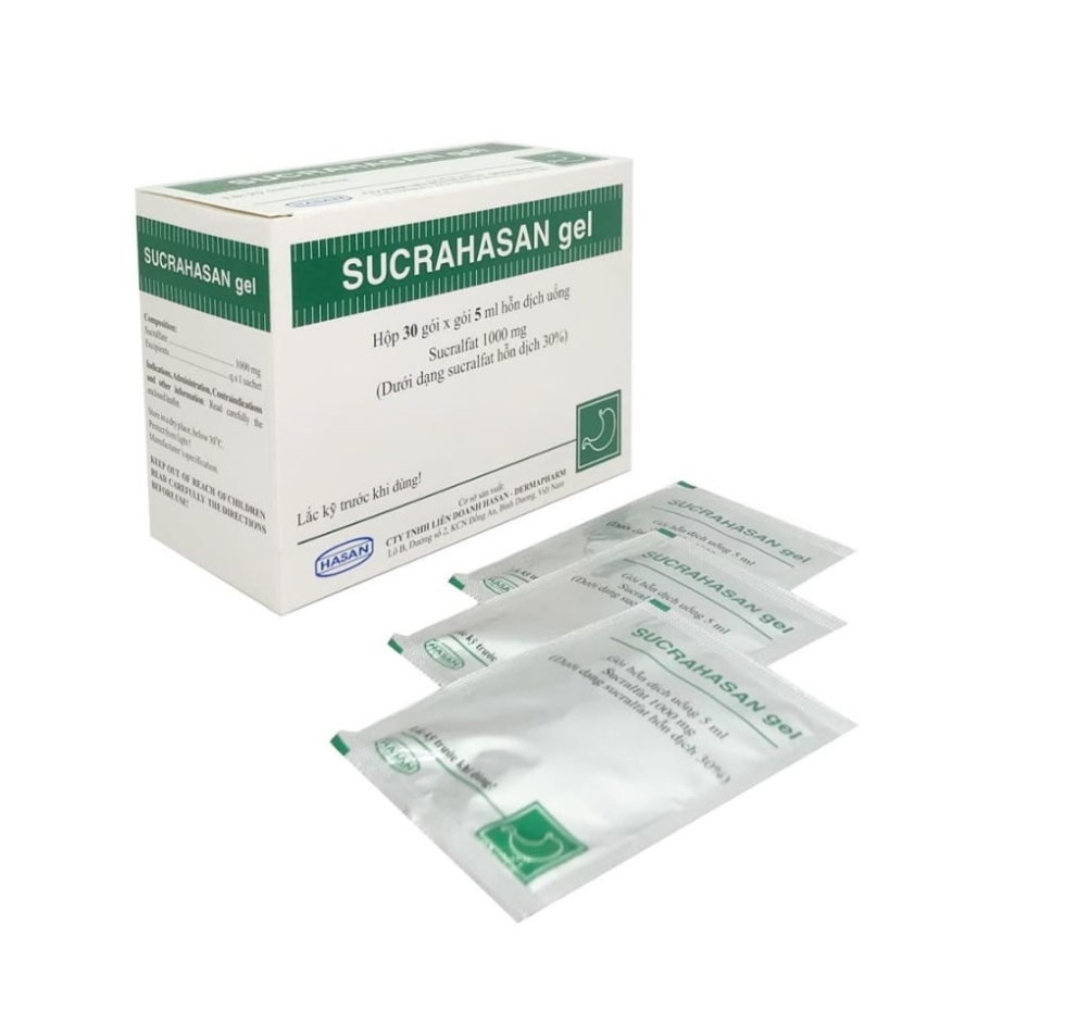 Thuốc trị đau dạ dày Sucrahasan gel 