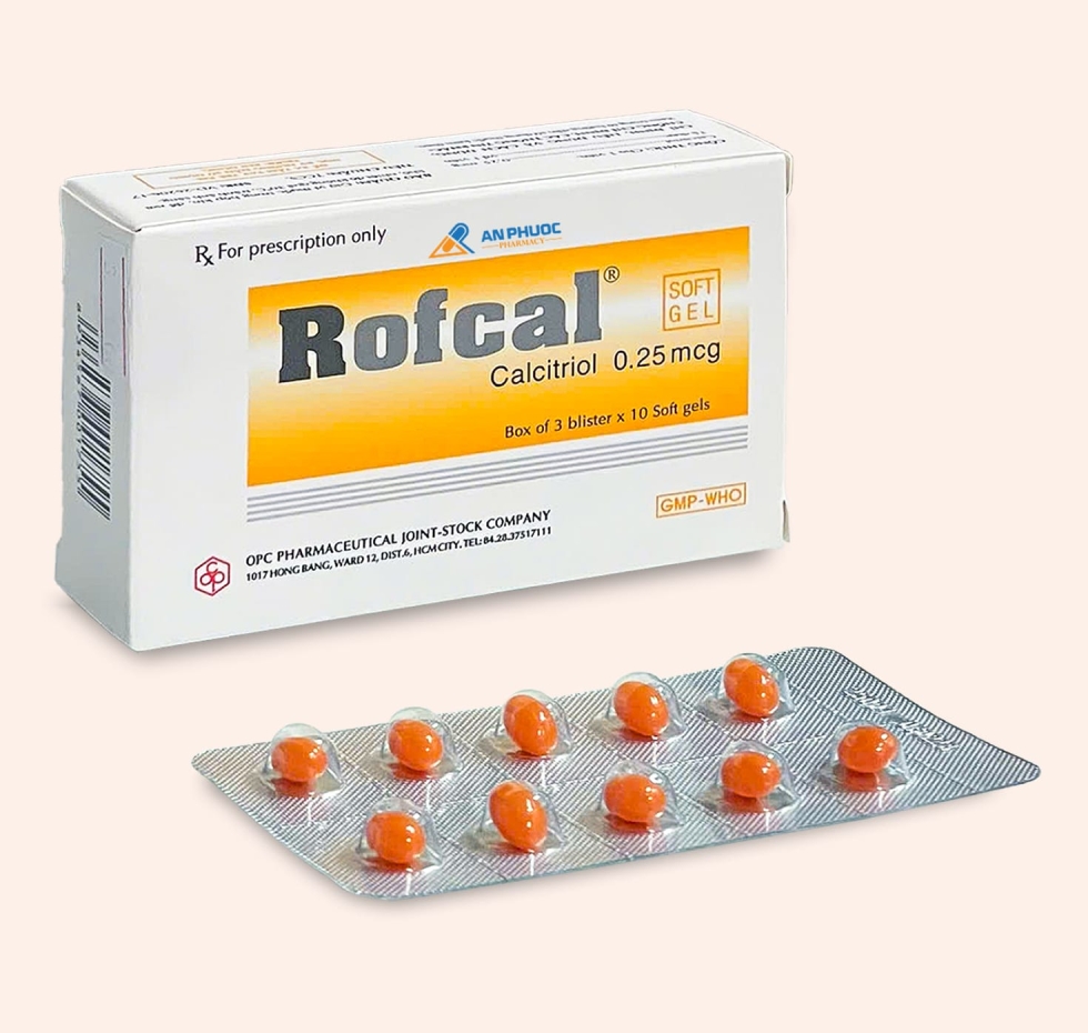 Thuốc trị loãng xương rofcal 0.25mcg