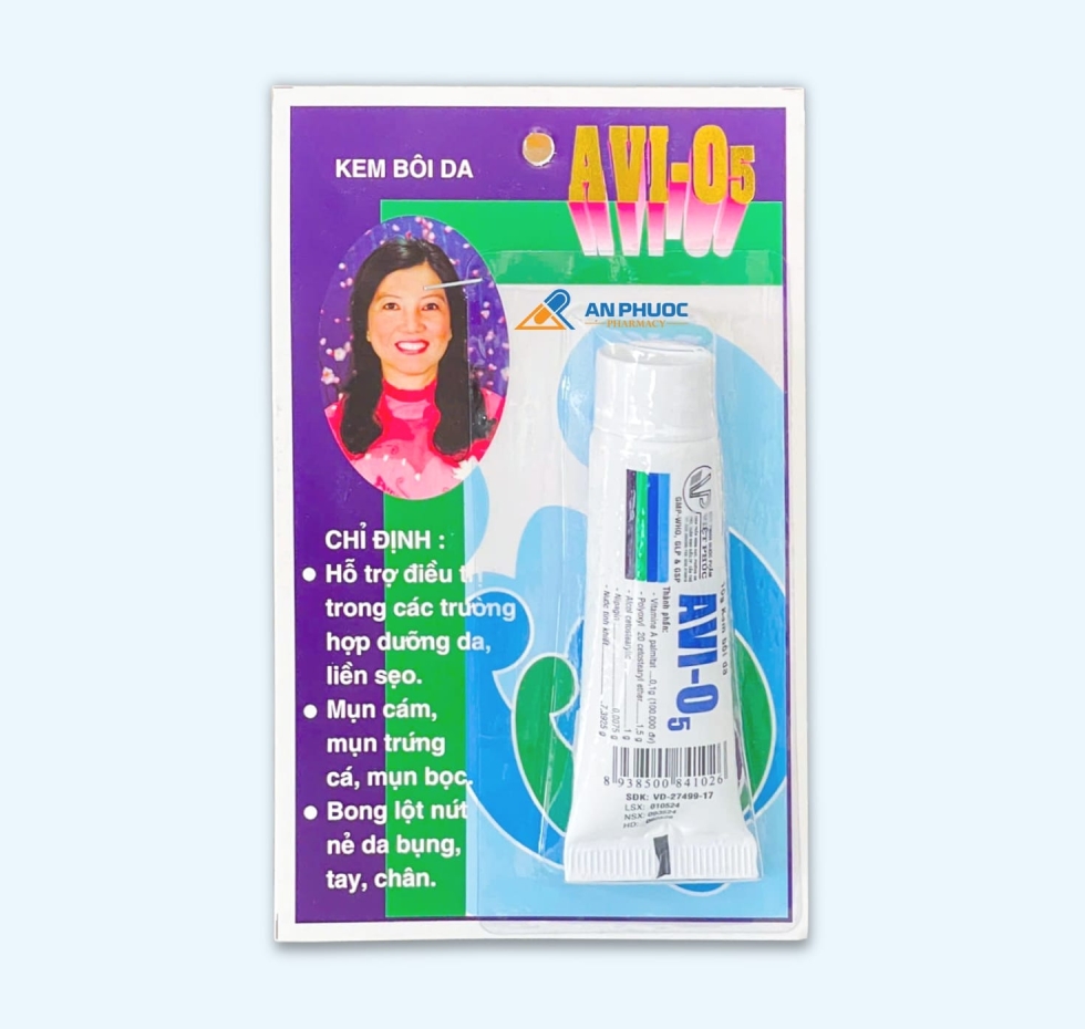 Thuốc Trị Mụn Avi-O5® |【Tuýp 10 gam】