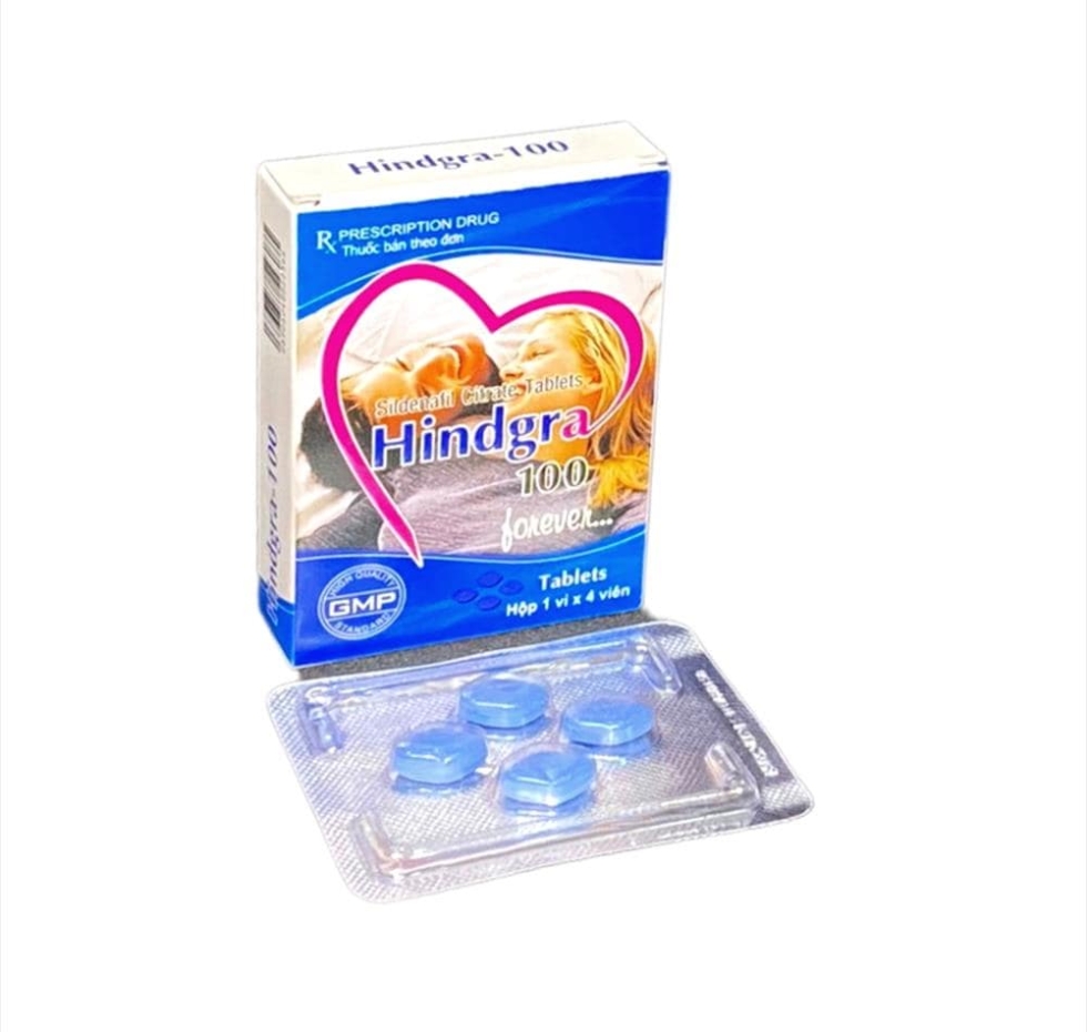 Thuốc trị rối loạn cương dương Hindgra 100mg
