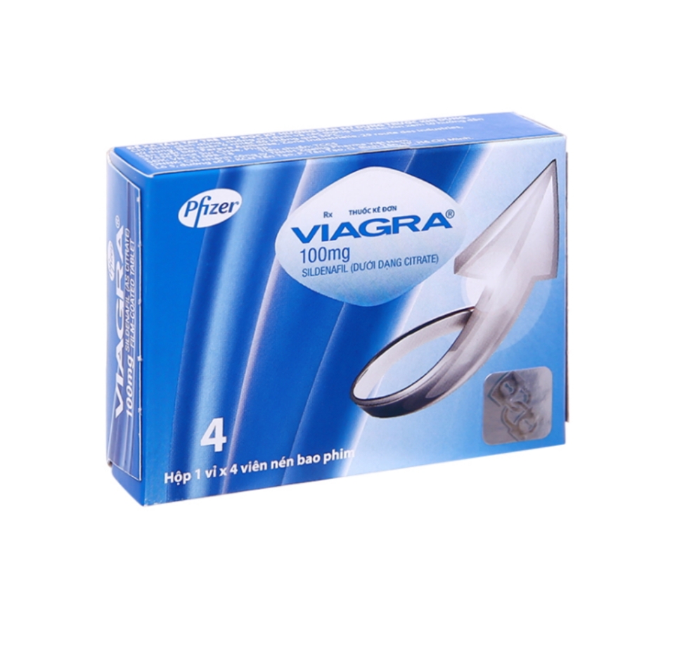 Thuốc trị rối loạn cương dương Viagra 100mg
