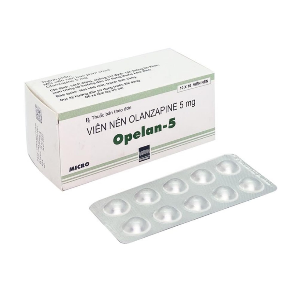 Thuốc trị tâm thần phân liệt opelan 5mg