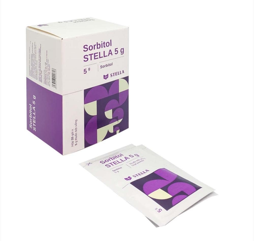 Thuốc trị táo bón sorbitol stella 5g