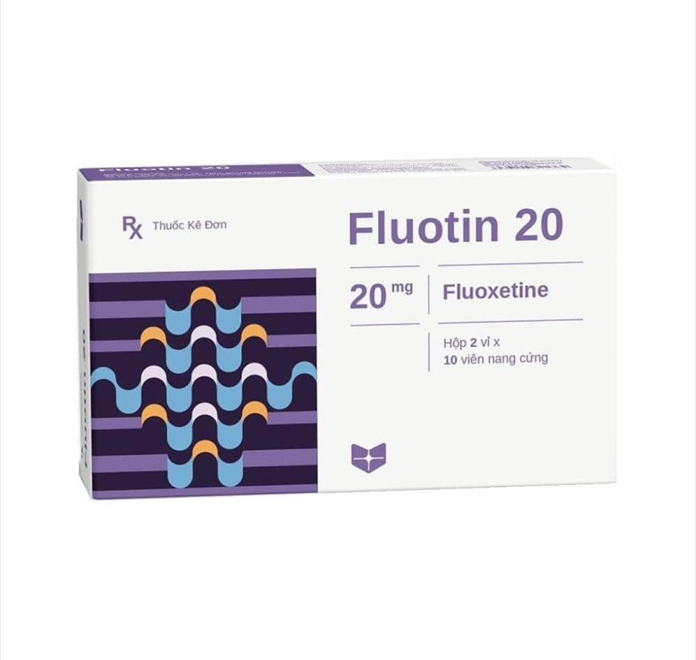 Thuốc trị trầm cảm Fluotin 20mg