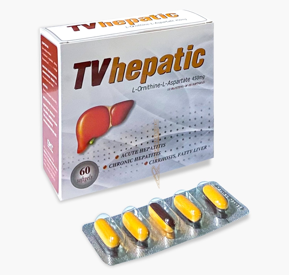 Thuốc TVhepatic® 450mg | L-ornithine-L-Aspartate 