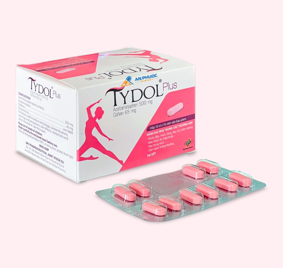Thuốc Tydol Plus® |【Hộp 100 viên】