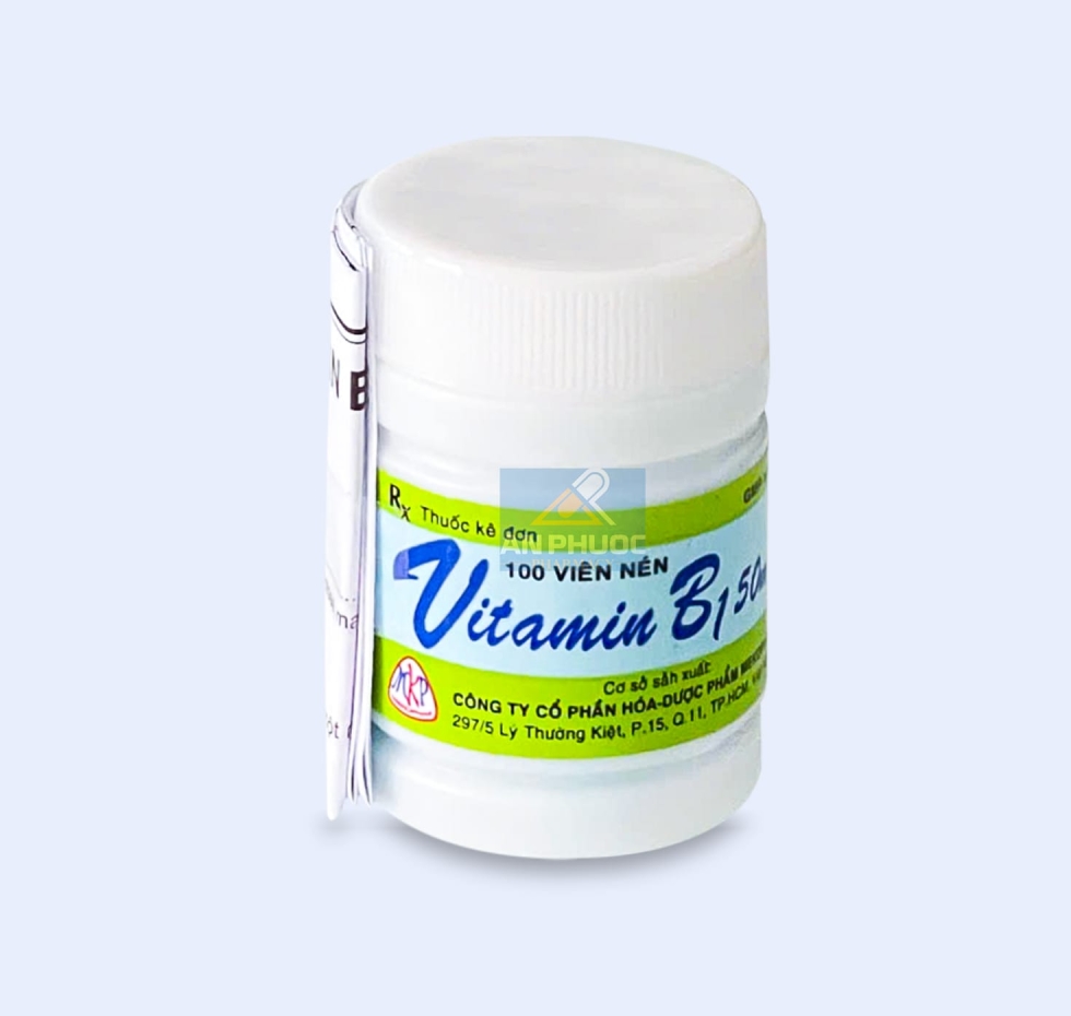 Thuốc Vitamin B1® 50mg | Mekophar |【Lọ 50 viên】