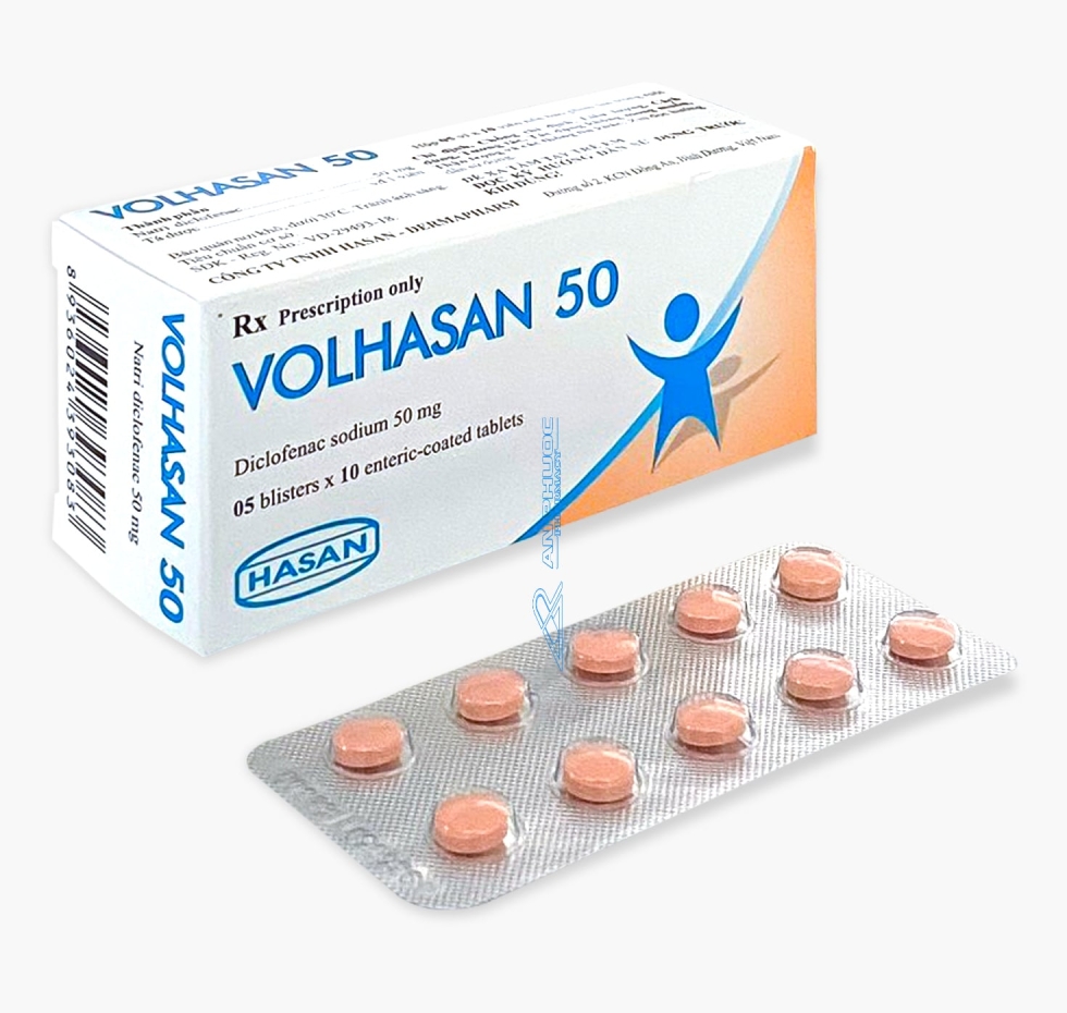 Thuốc Volhasan® 50mg | Diclofenac 