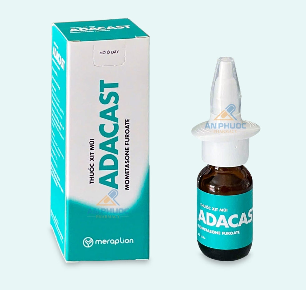 Thuốc Xịt Mũi Adacast® 0.05% | Mometasone |【Lọ 60 liều】