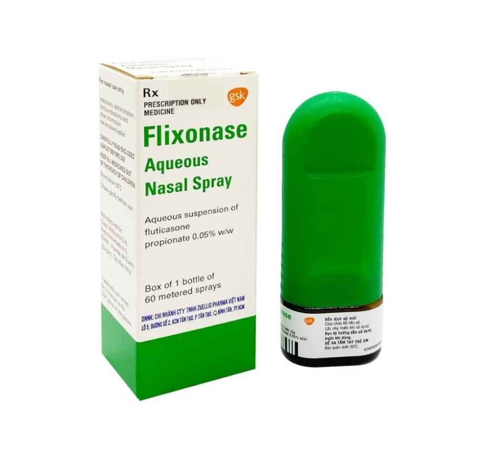 Thuốc xịt mũi Flixonase Aqueous nasal Spray