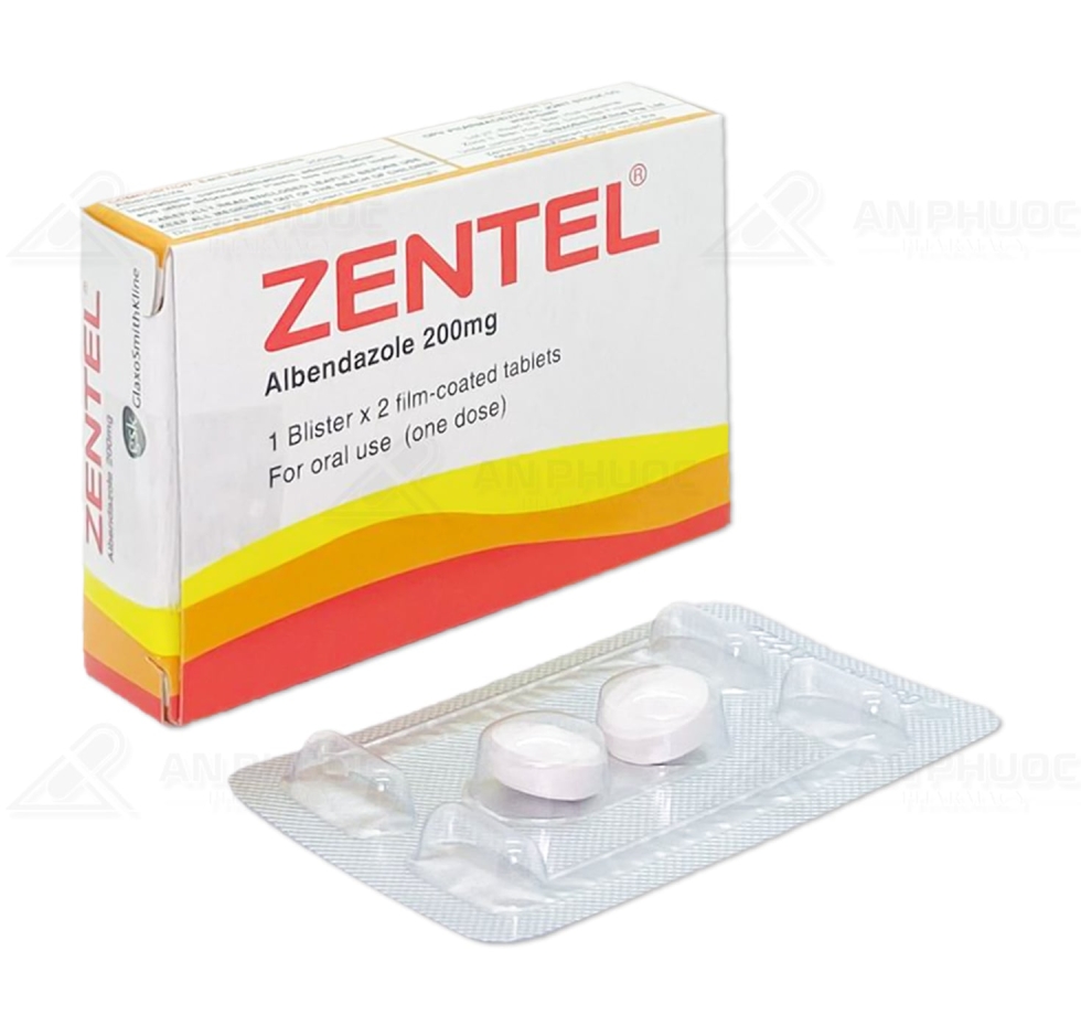 Thuốc Zentel® 200mg | Albendazole