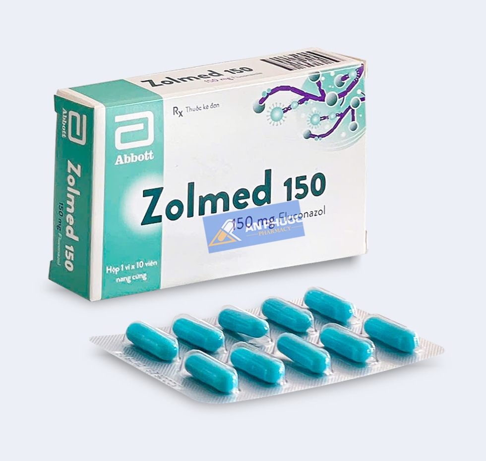 Thuốc Zolmed® 150mg | Fluconazole |【Hộp 10 viên】
