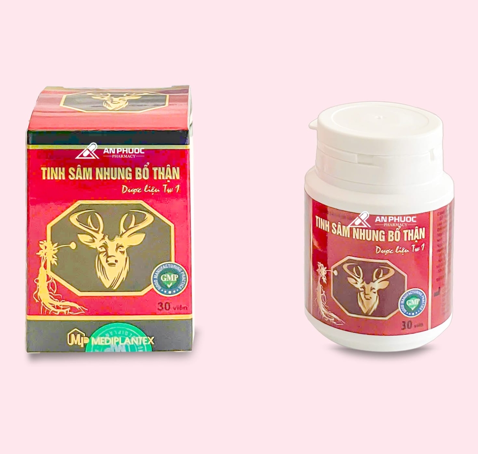 Tinh Sâm Nhung Bổ Thận TW1® |【Lọ 30 viên】 