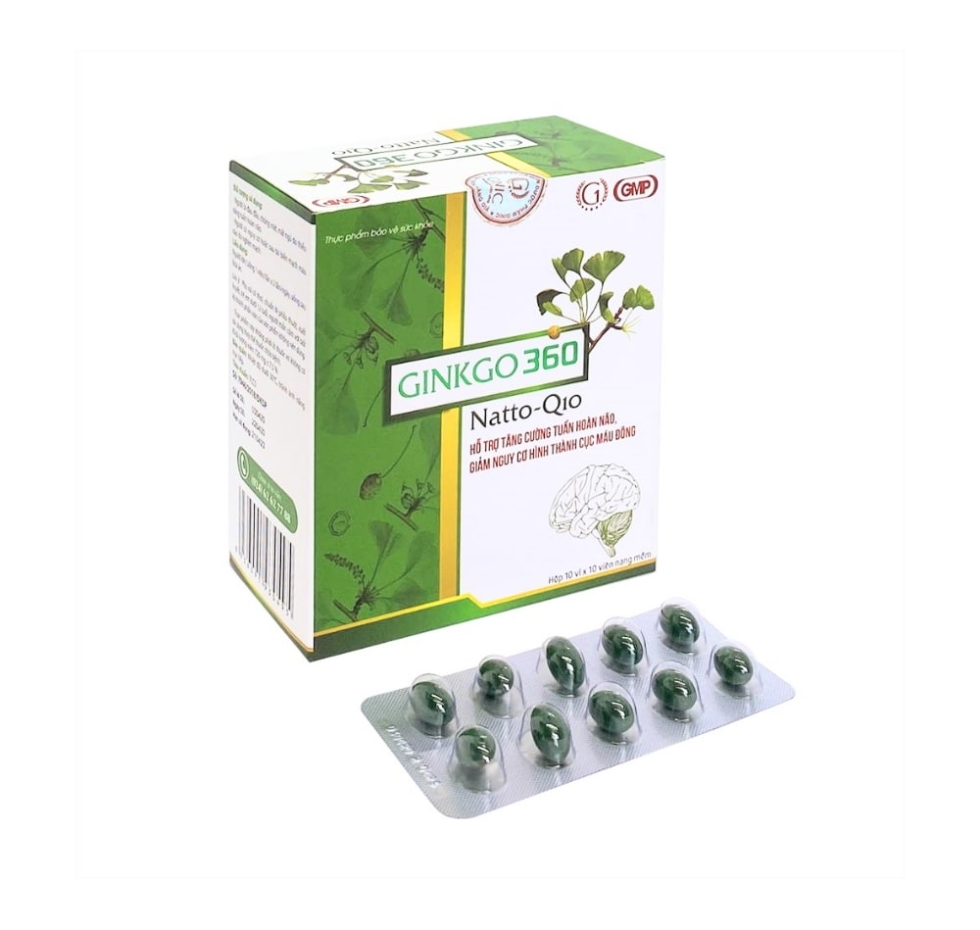 Viên bổ não Ginkgo 360