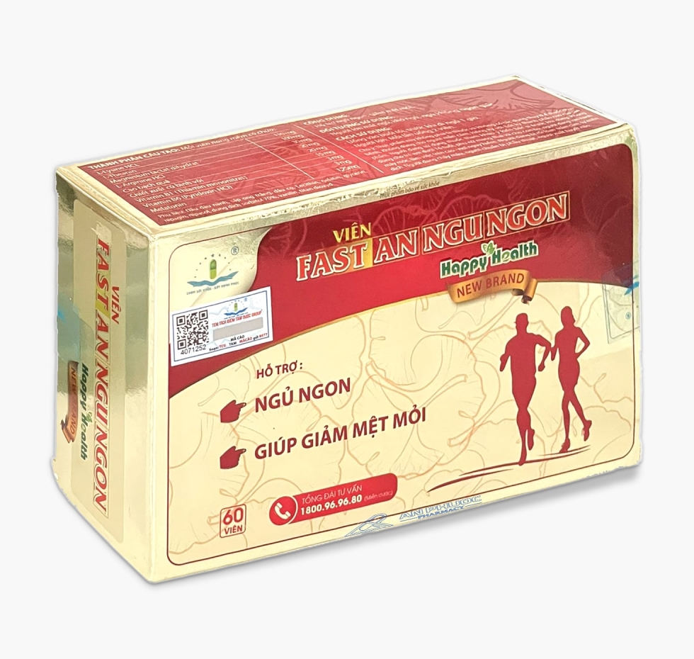 Viên Fast Ăn Ngủ Ngon® | Hỗ trợ giảm mệt mỏi 