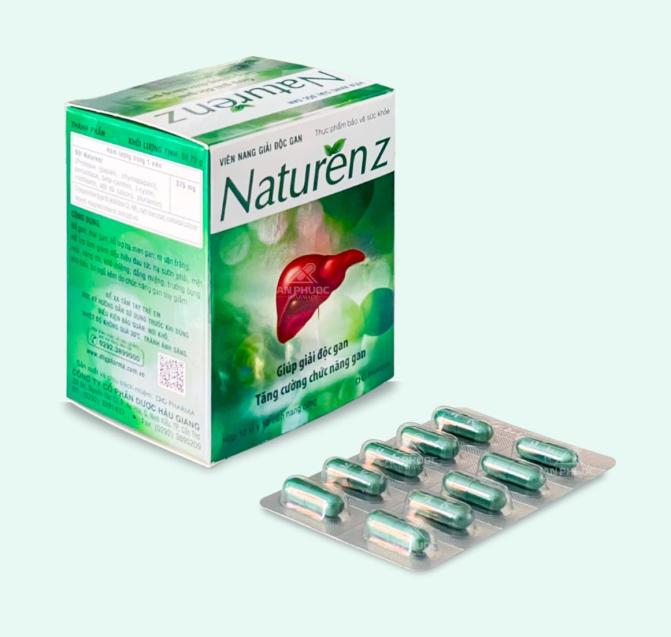 Viên Giải Độc Gan Naturenz® |【Hộp 100 viên】