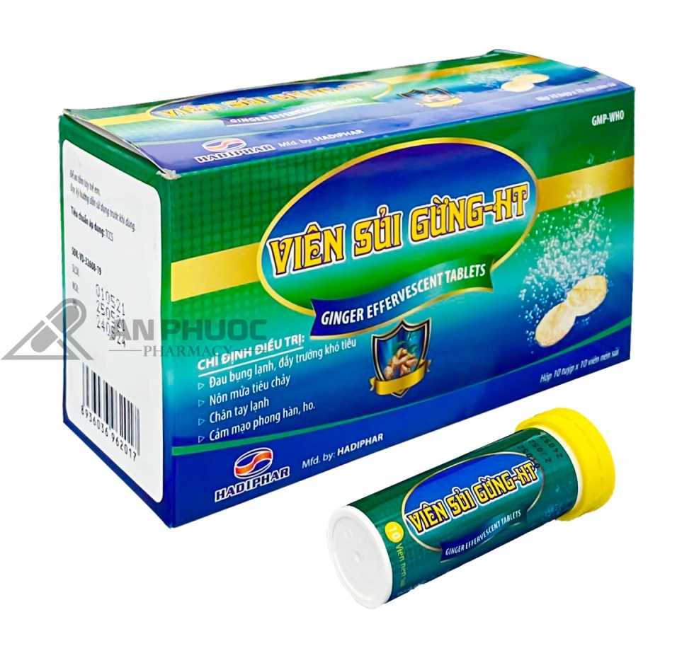 Viên Sủi Gừng - HT™ | Ginger Effervescent