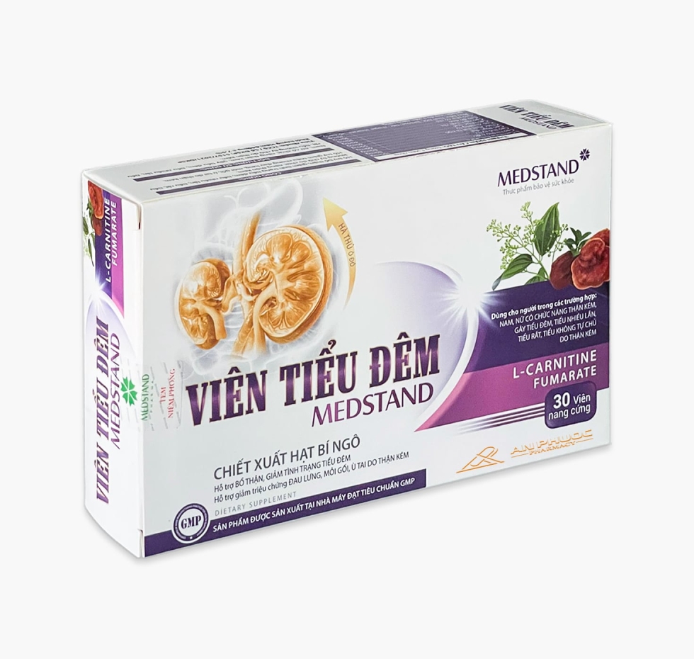 Viên Tiểu Đêm Medstand® | Chiết Xuất hạt Bí Ngô
