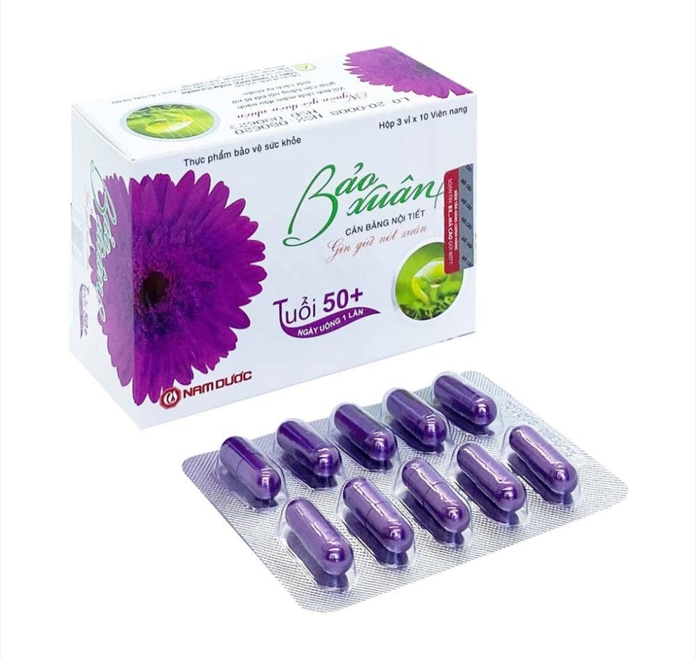 Viên uống Bảo xuân tuổi 50+