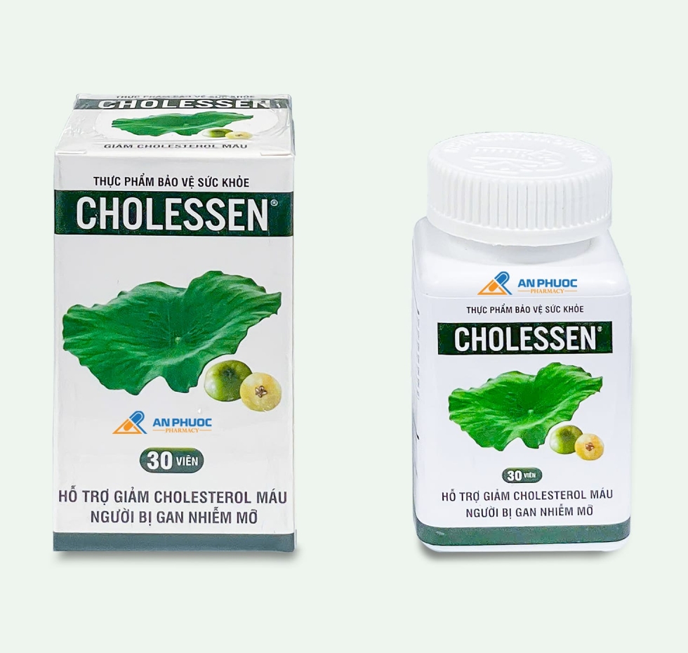 Viên Uống Cholessen® | Cải Thiện Bệnh Gan Nhiễm Mỡ |【Lọ 30 viên】