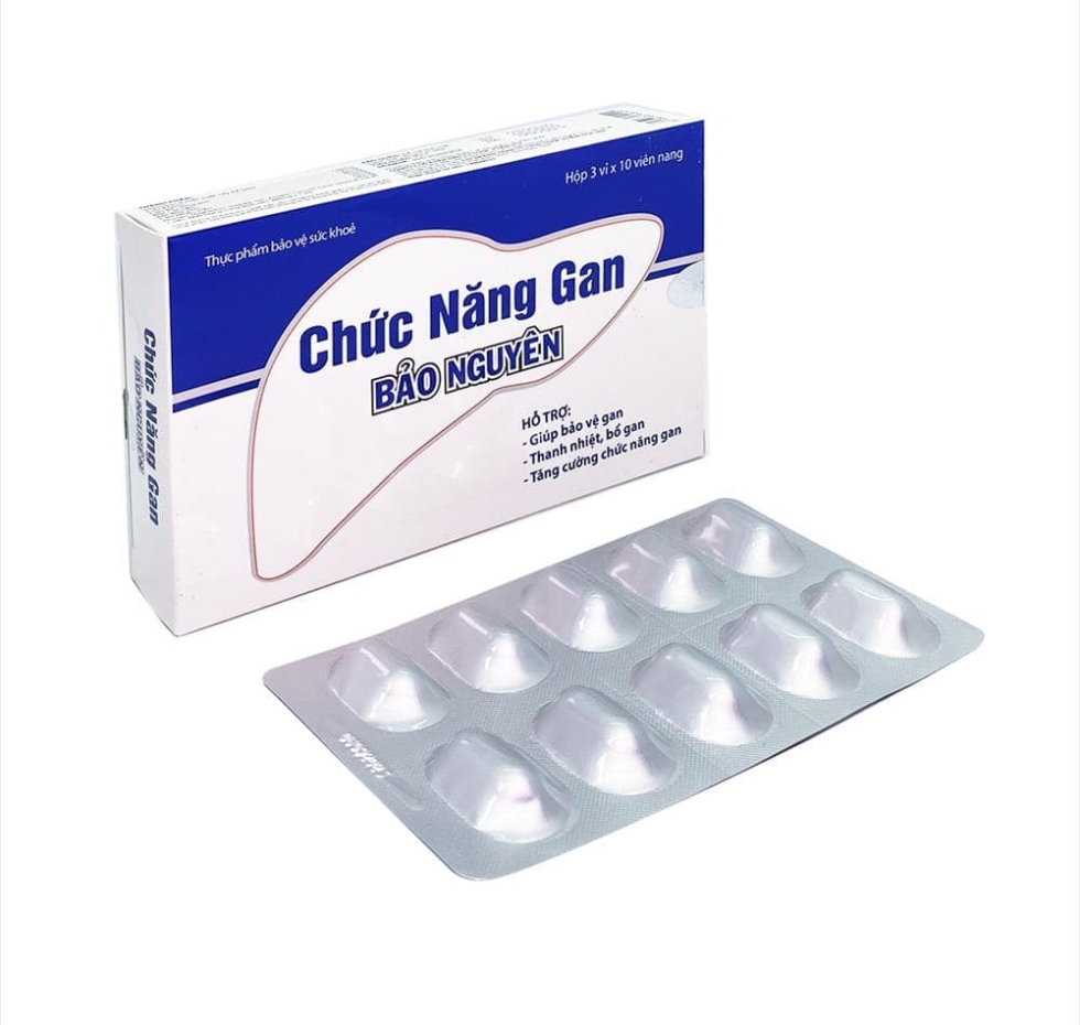 Viên uống chức năng gan bảo nguyên 