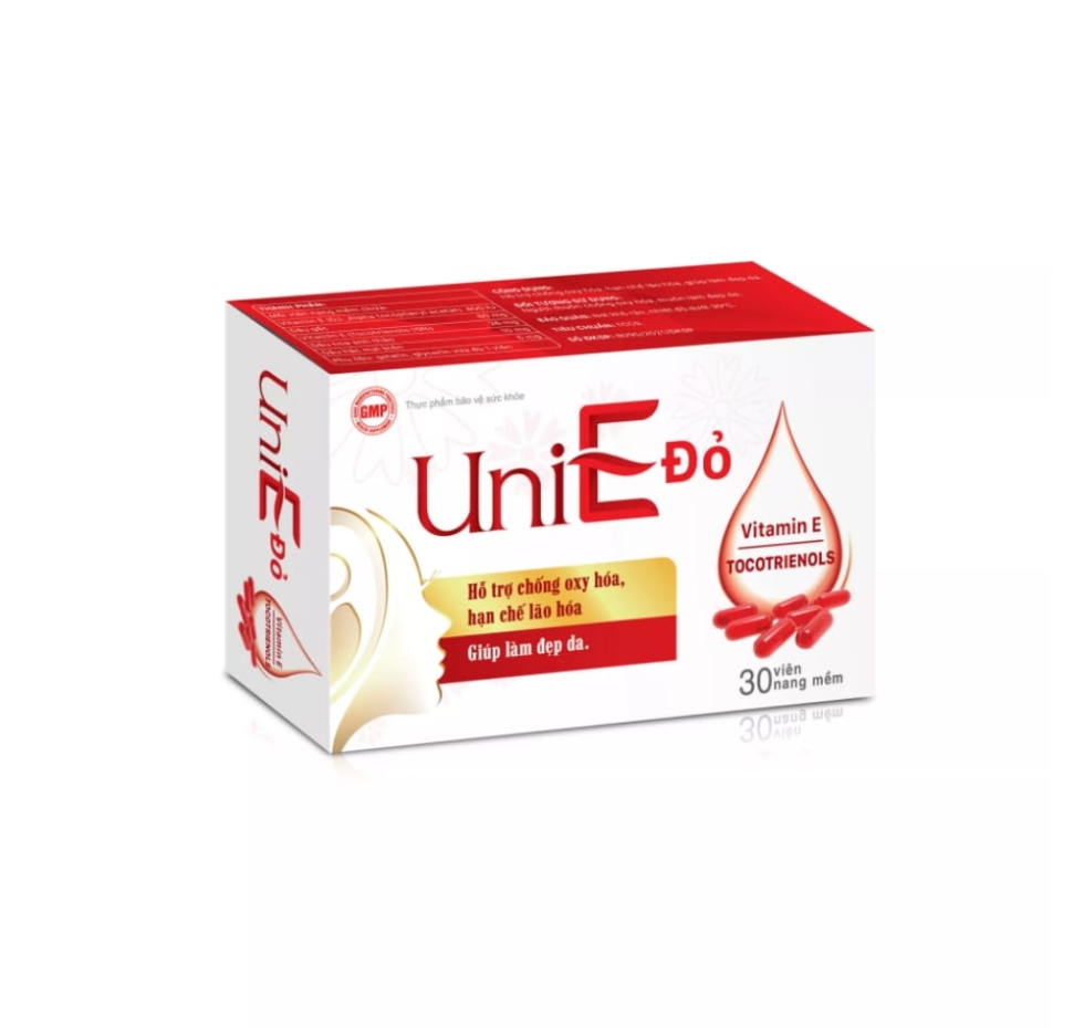 Viên uống đẹp da UniE Đỏ