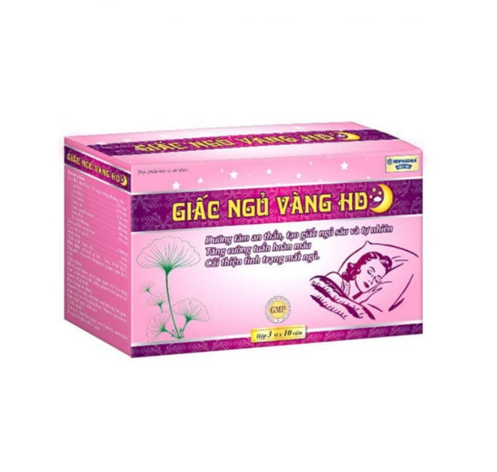 Viên uống Giấc Ngủ Vàng HD