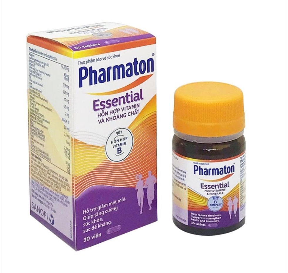 Viên uống giảm mệt mỏi pharmaton Essential