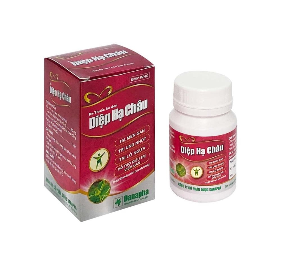 Viên uống hạ men gan diệp hạ châu (danapha)