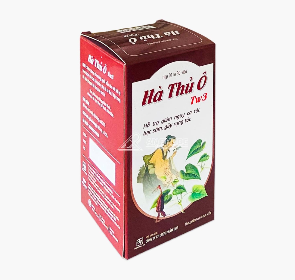 Hà Thủ Ô TW3® | Giúp bổ huyết - đen tóc