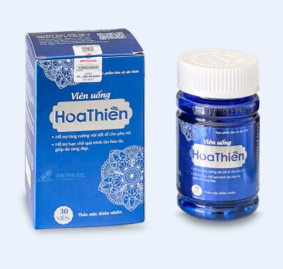 Viên Uống Hoa Thiên® |【Lọ 30 viên】