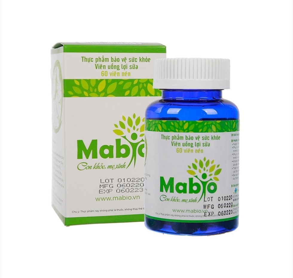 Viên uống lợi sữa Mabio