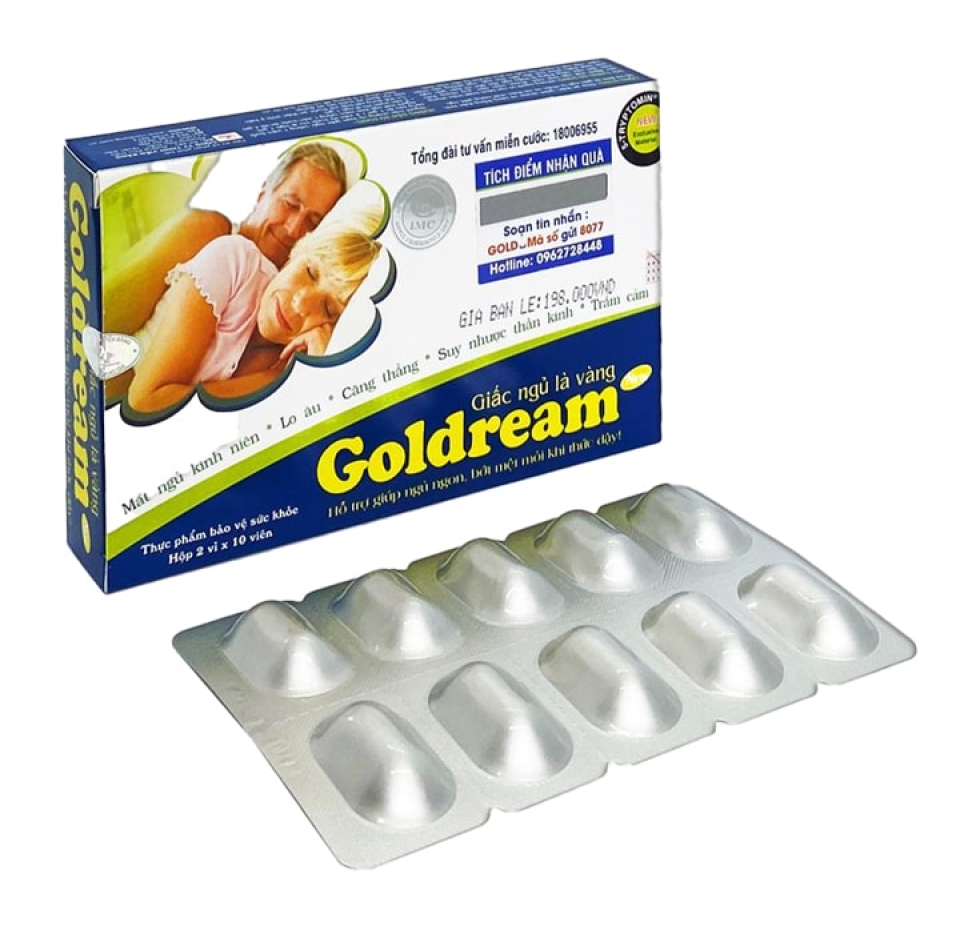 Viên Uống Ngủ Ngon Giấc Goldream™ 