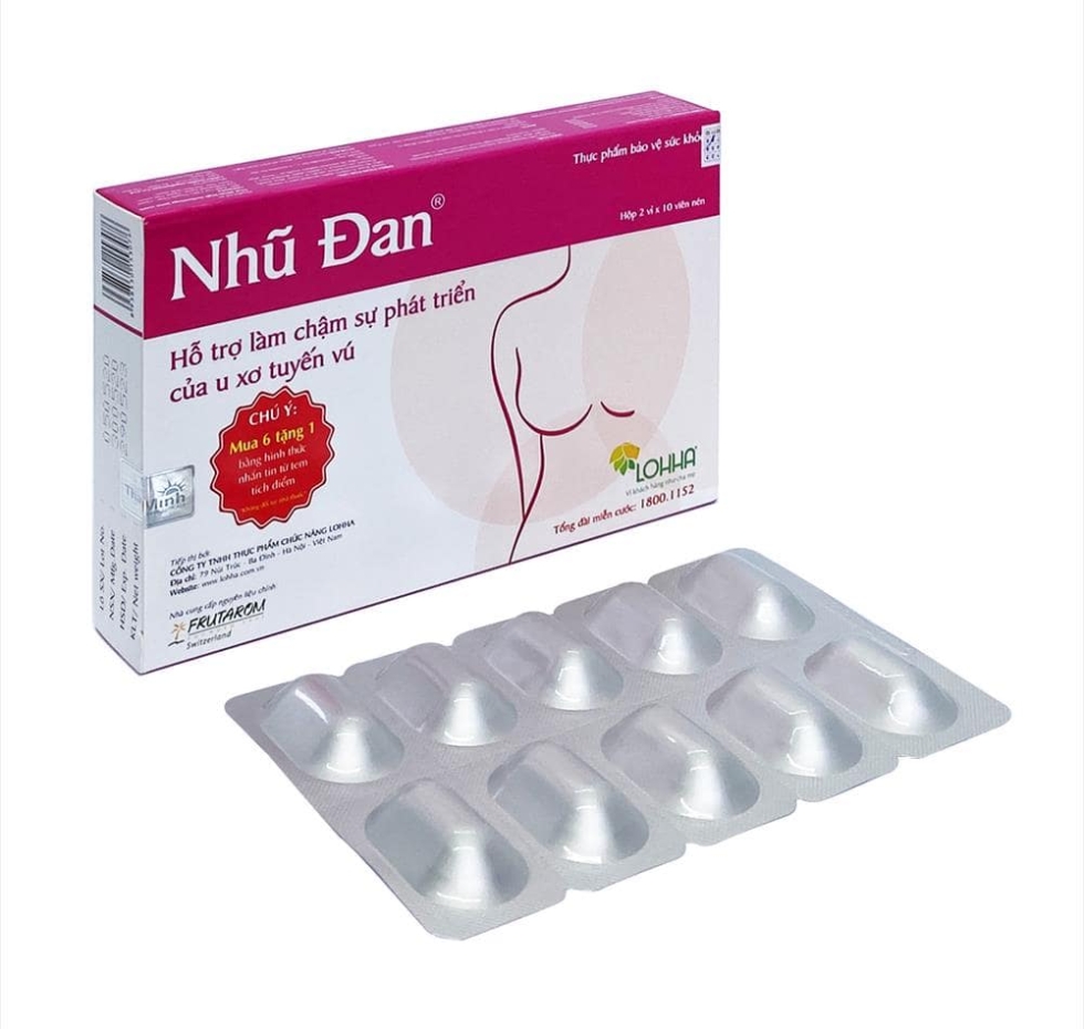 Viên uống Nhũ đan làm chậm phát triển u xơ tuyến vú