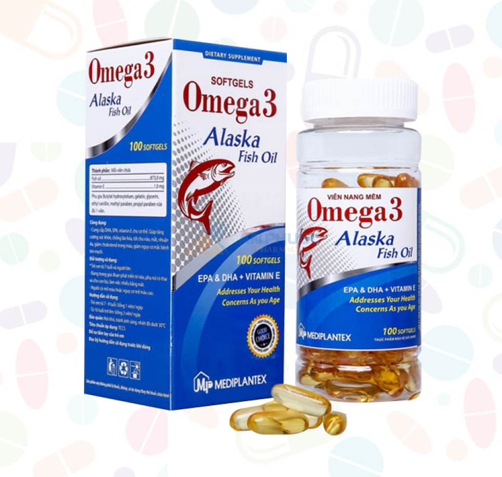 Viên Uống Omega 3 Purified Fish Oil™ 