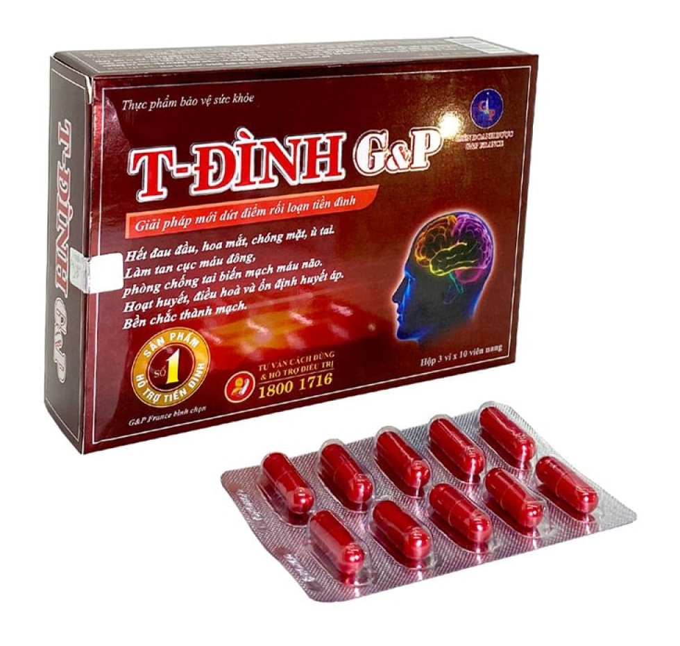 Viên Uống T-Đình G&P 