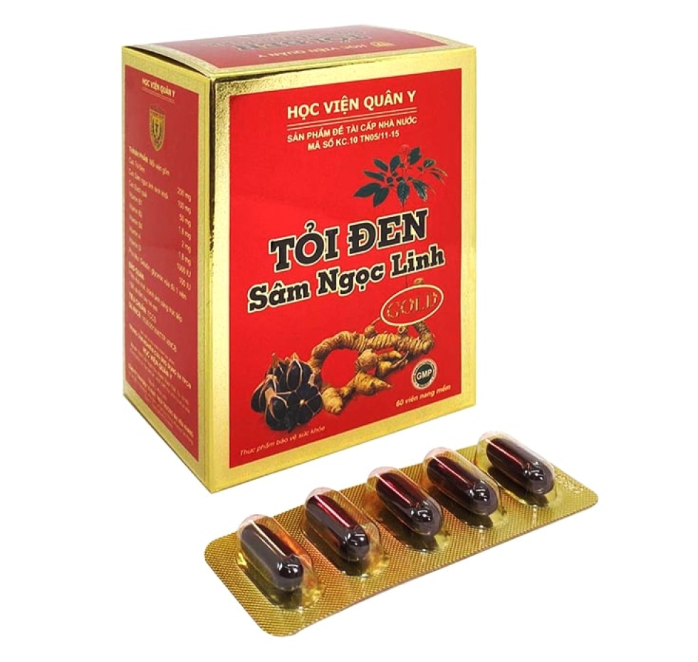Viên Uống Tỏi Đen Sâm Ngọc Linh 