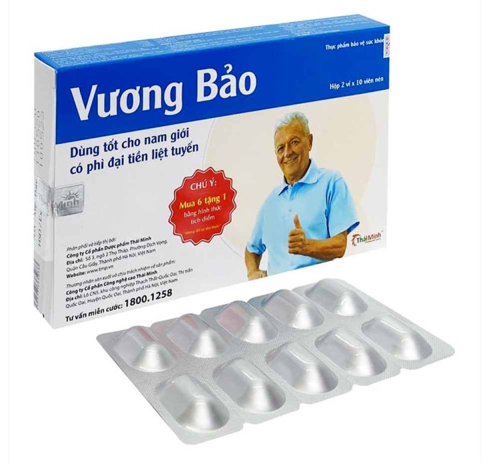 Viên Uống Vương Bảo (hộp 20v)